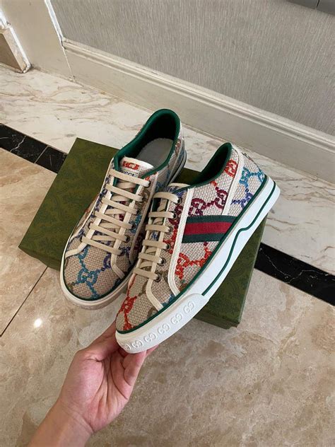 gucci shoes replica free shipping|knock off Gucci tennis shoes.